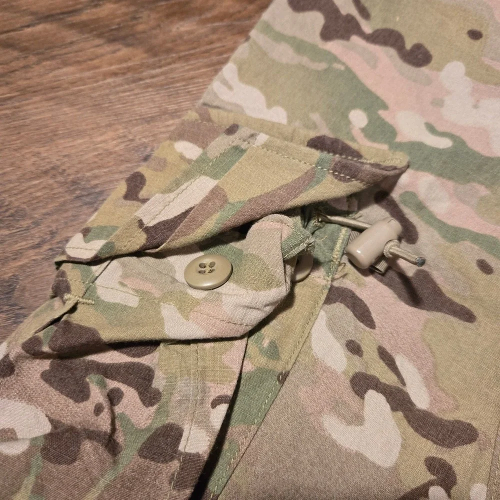 Vintage US Military Camo Pants Medium Regular Tactical Green 33x32in‎ Reworked